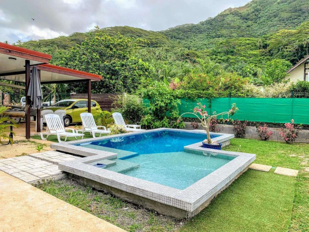Moorea - Villa Maoe Pool Afareaitu Exteriör bild
